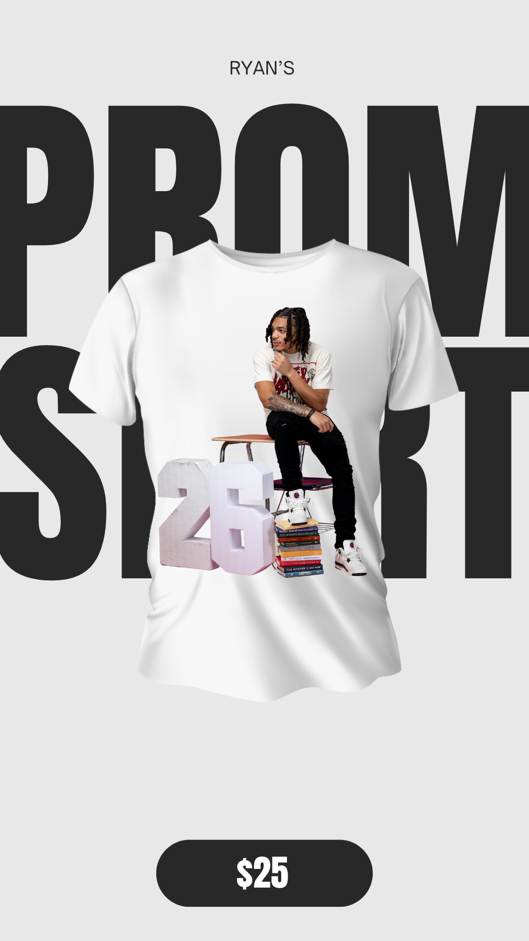 Maliyah’s Prom send off shirts