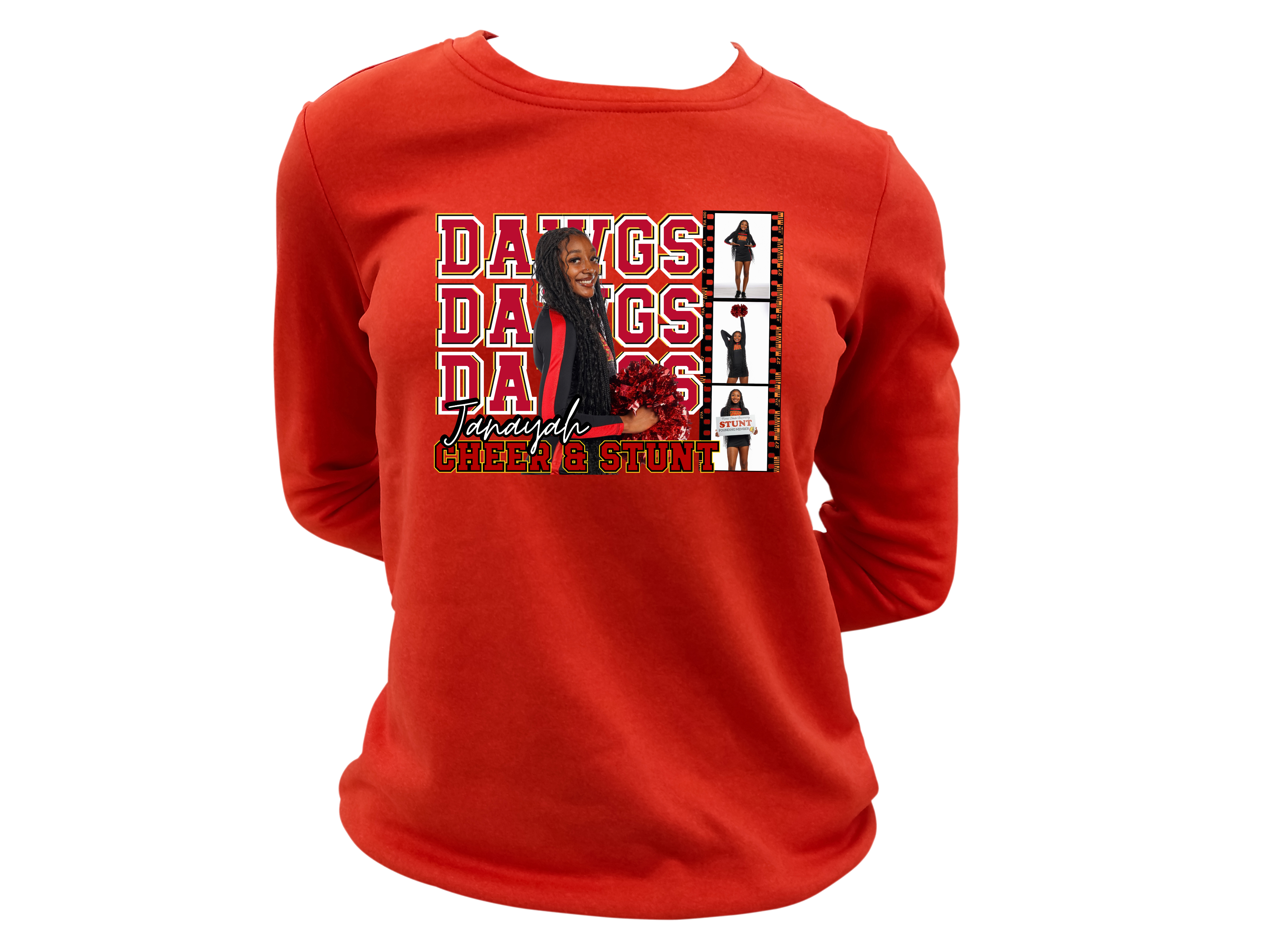 Janayah Watts - Red Crewneck