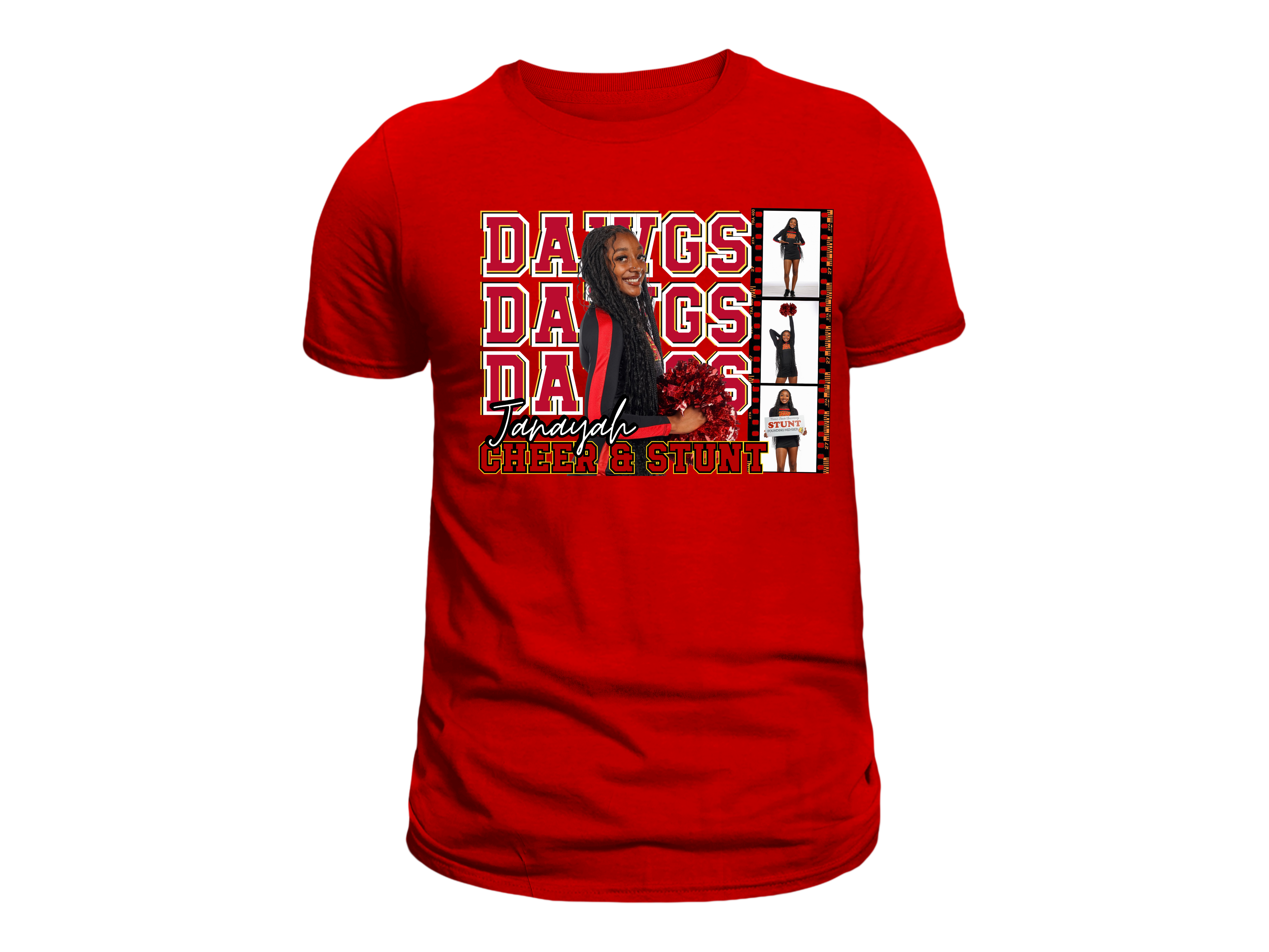 Janayah Watts-Short Sleeve Red Tee