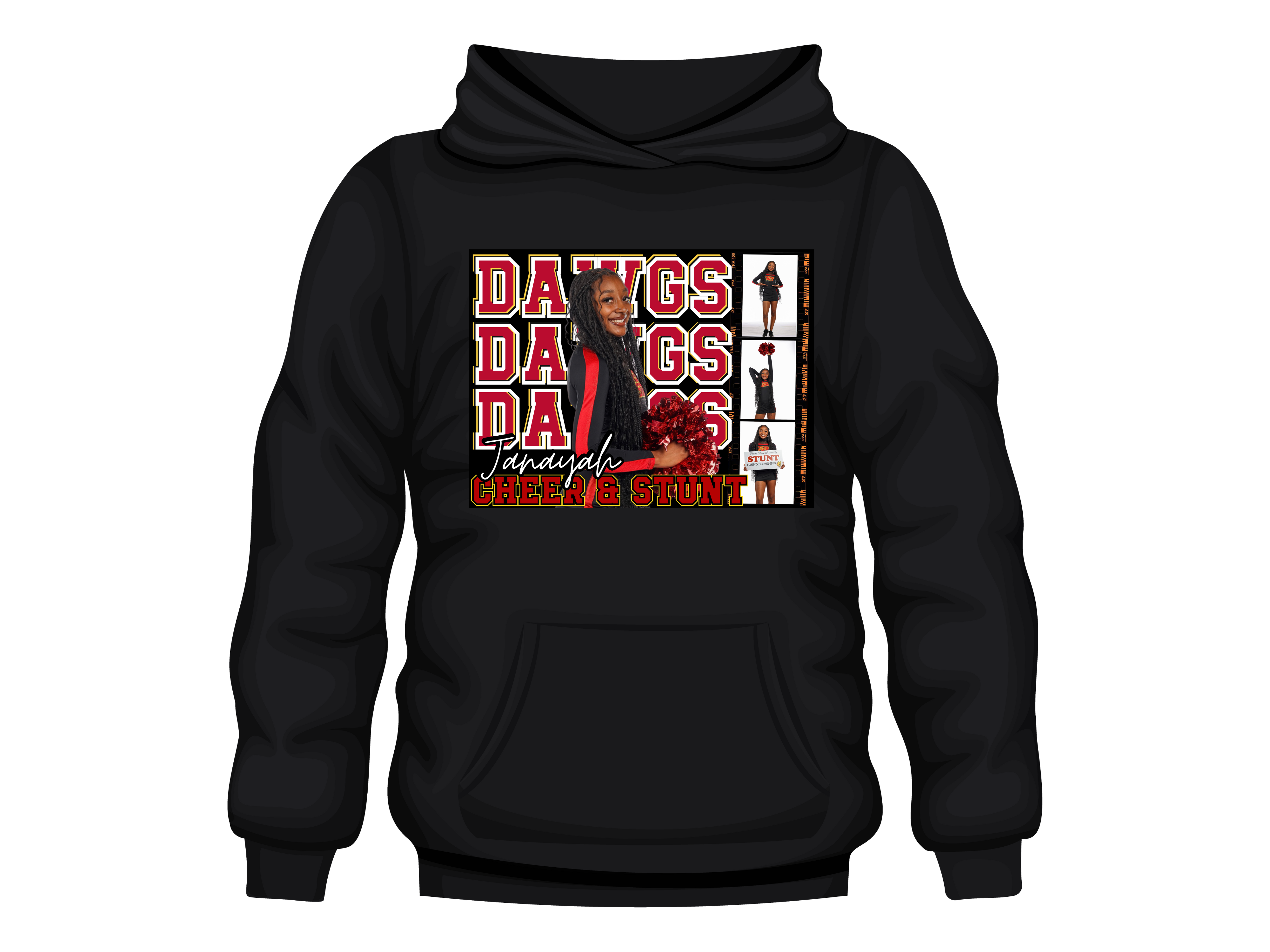 Janayah Watts  -  Black Hoodie