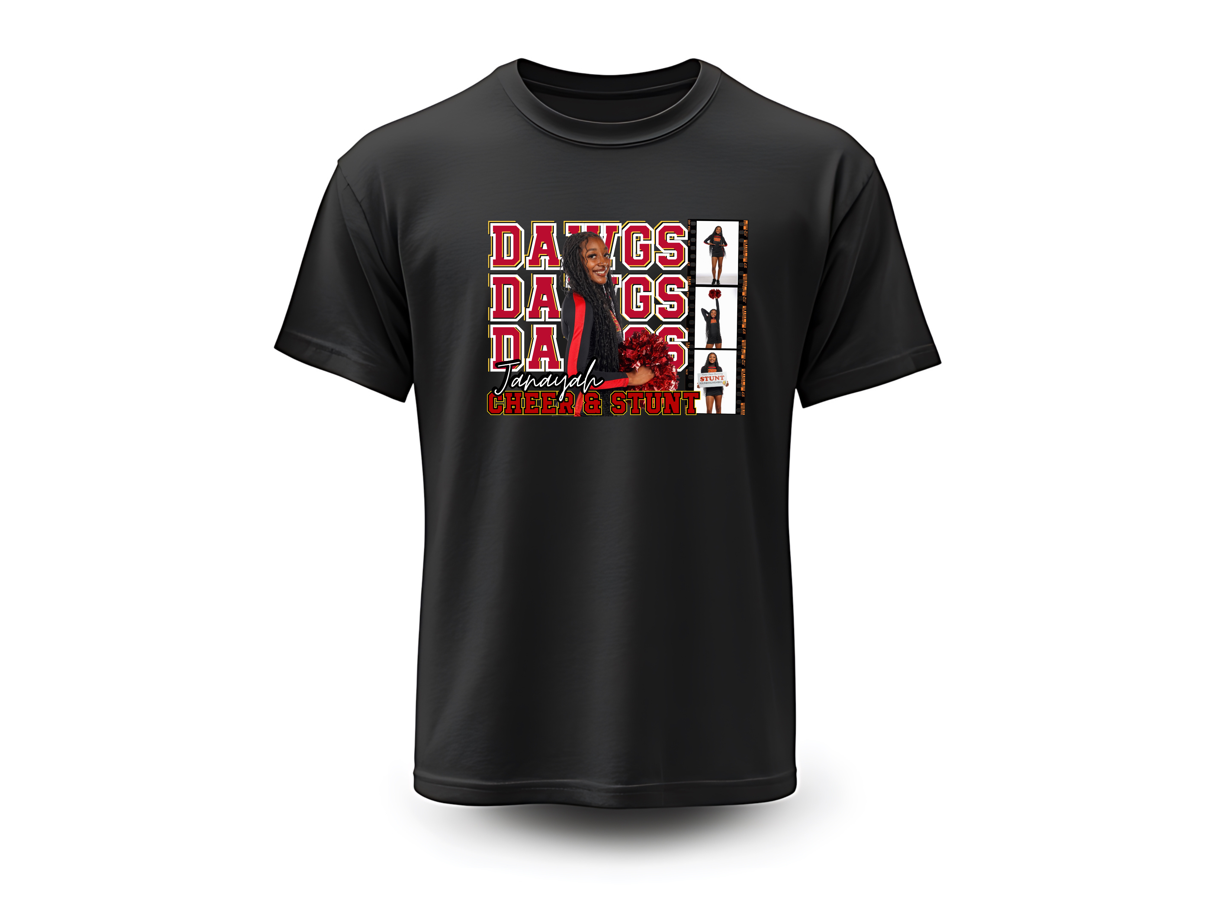 Janayah Watts - Black Tee