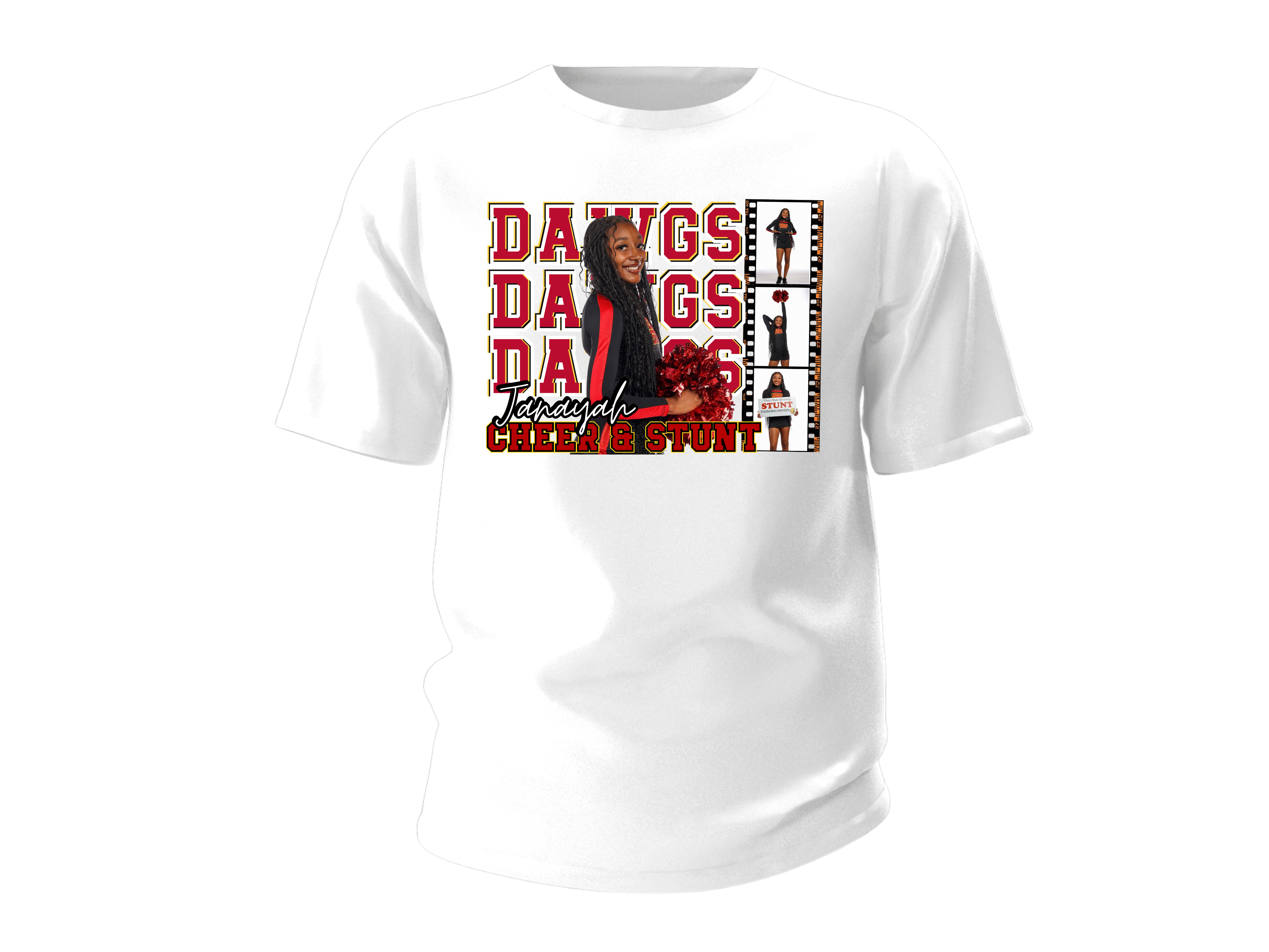 Janayah Watts- White Tee