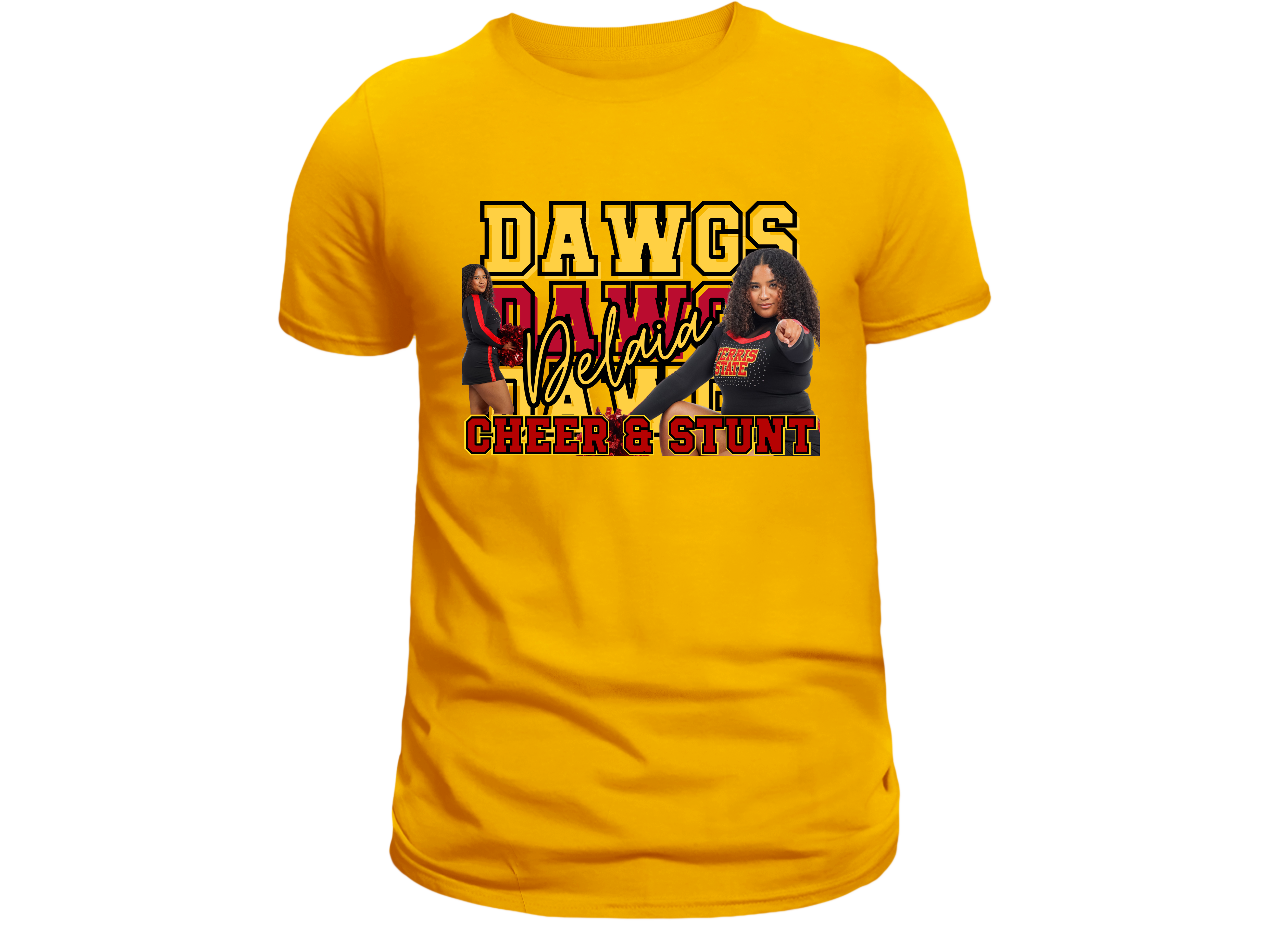 Delaia Mirambeaux - Yellow Gold Tee