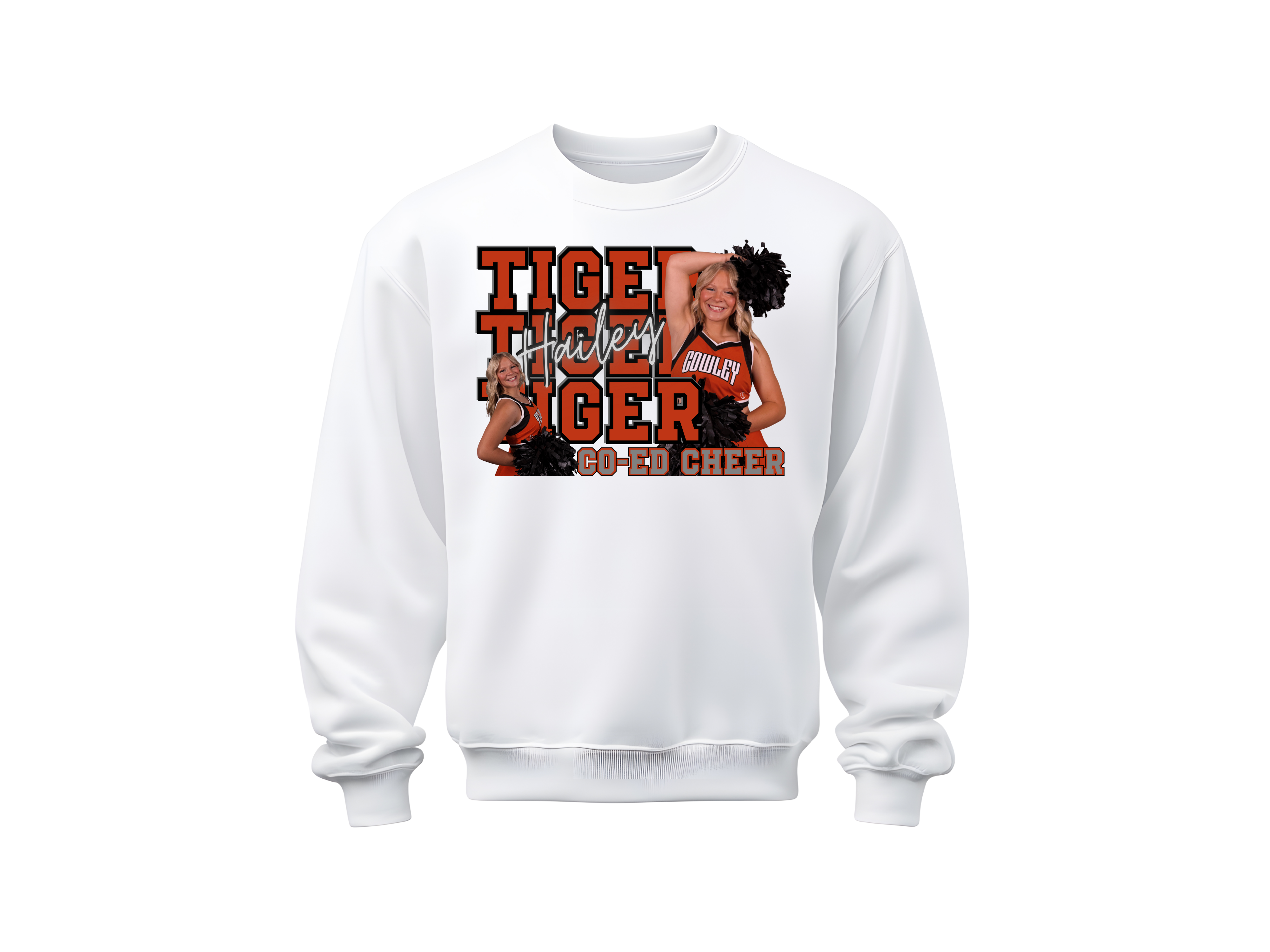 Hailey Stanzel - White Crewneck