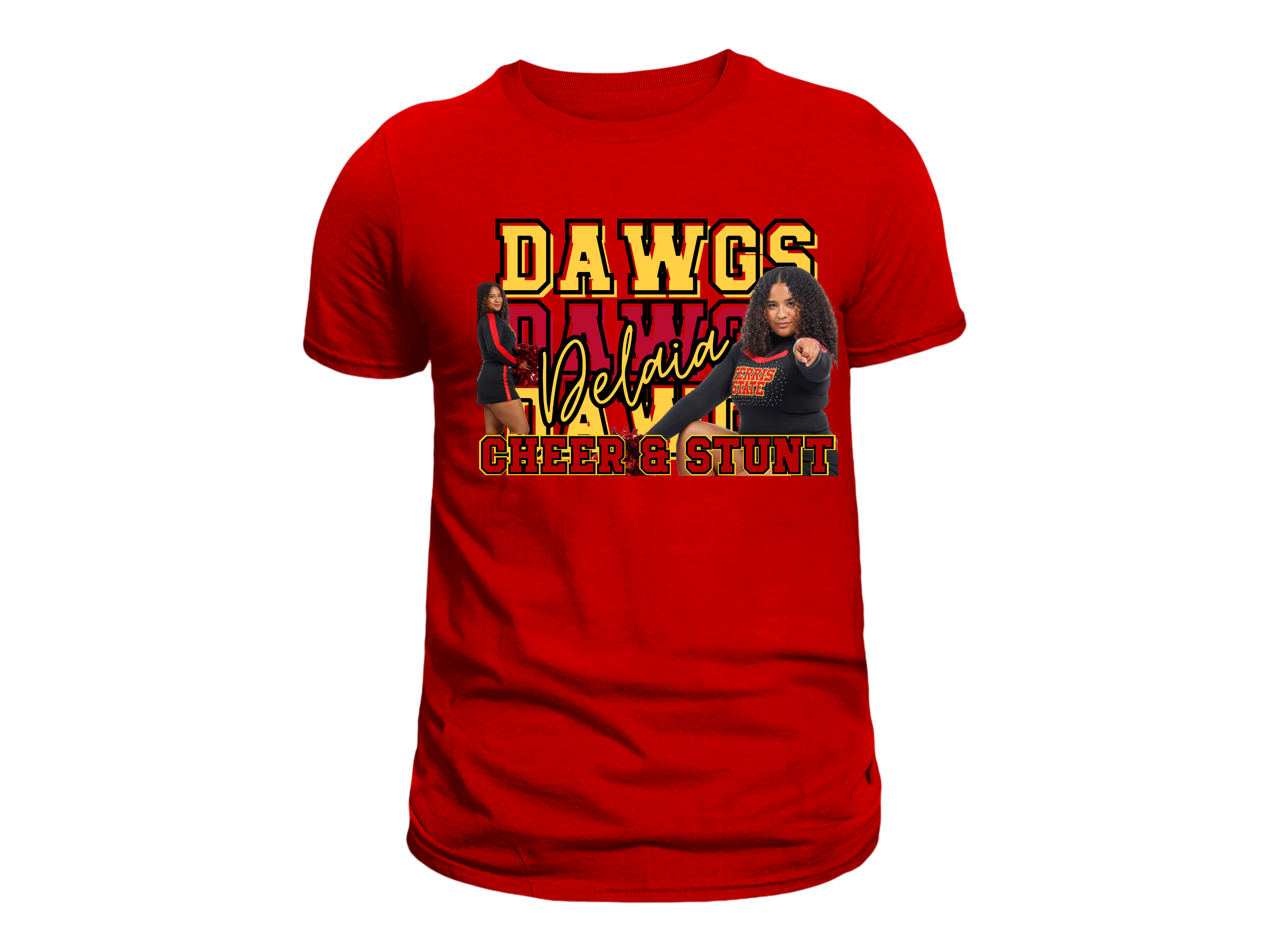 Delaia Mirambeaux - Red Tee