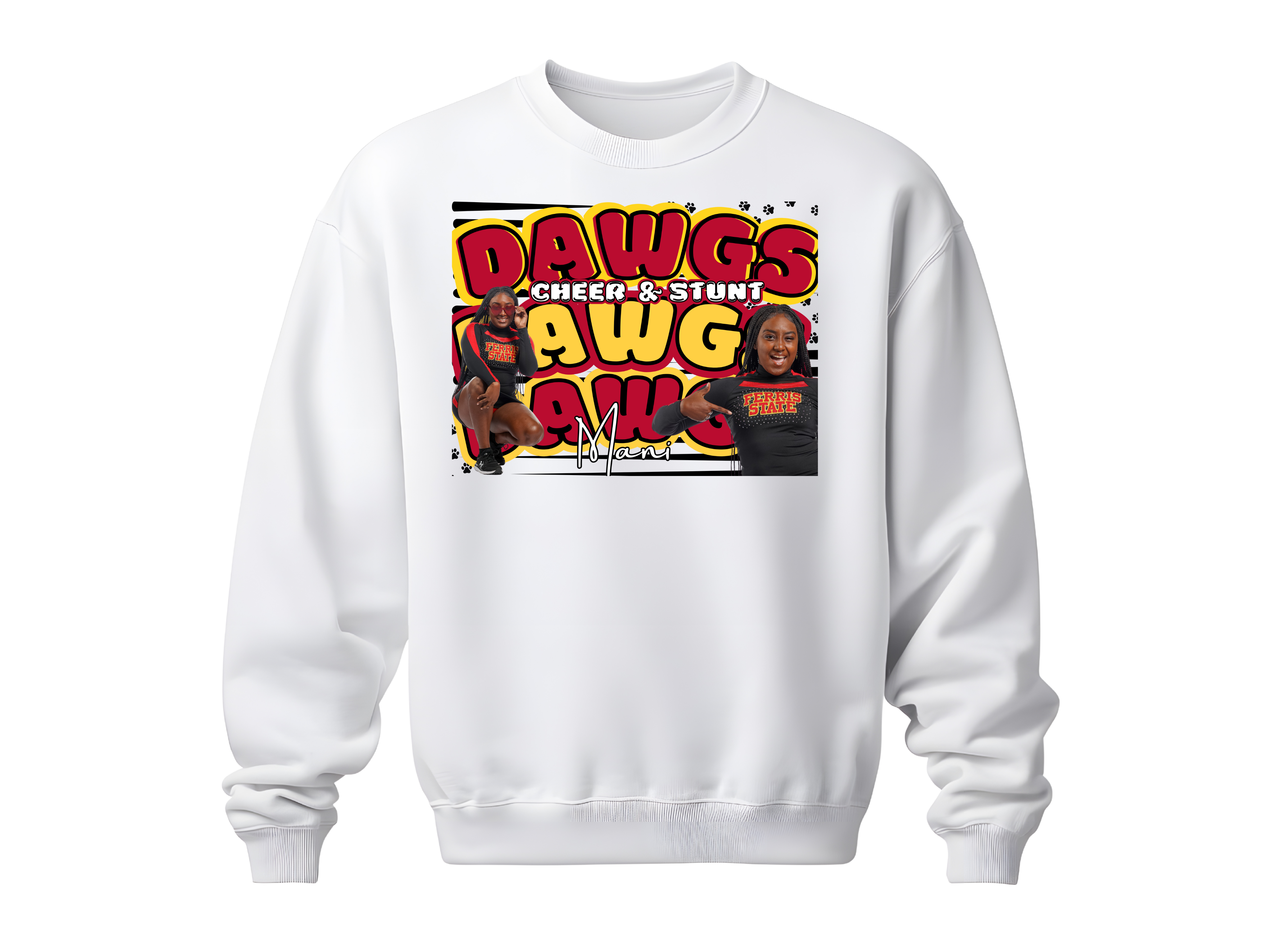 Aman’ni Merriewether - White Crewneck