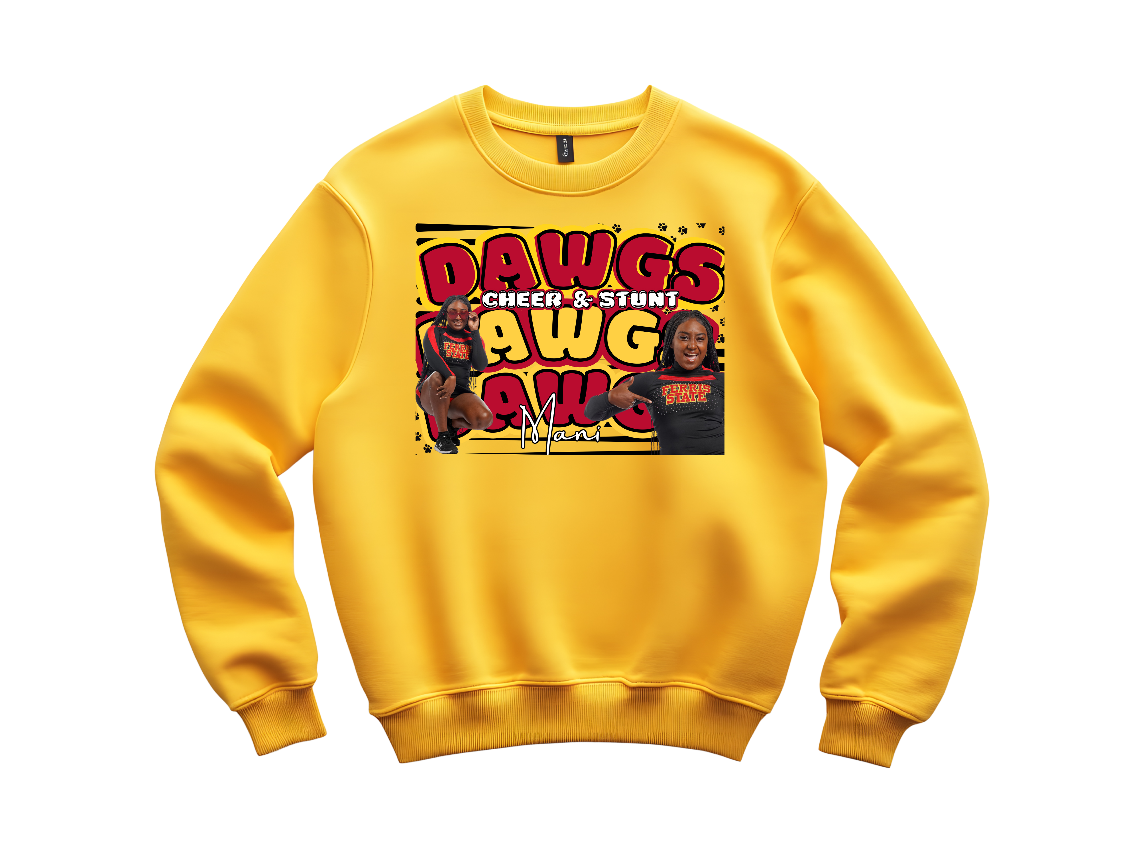 Aman’ni Merriewether - Yellow Crewneck
