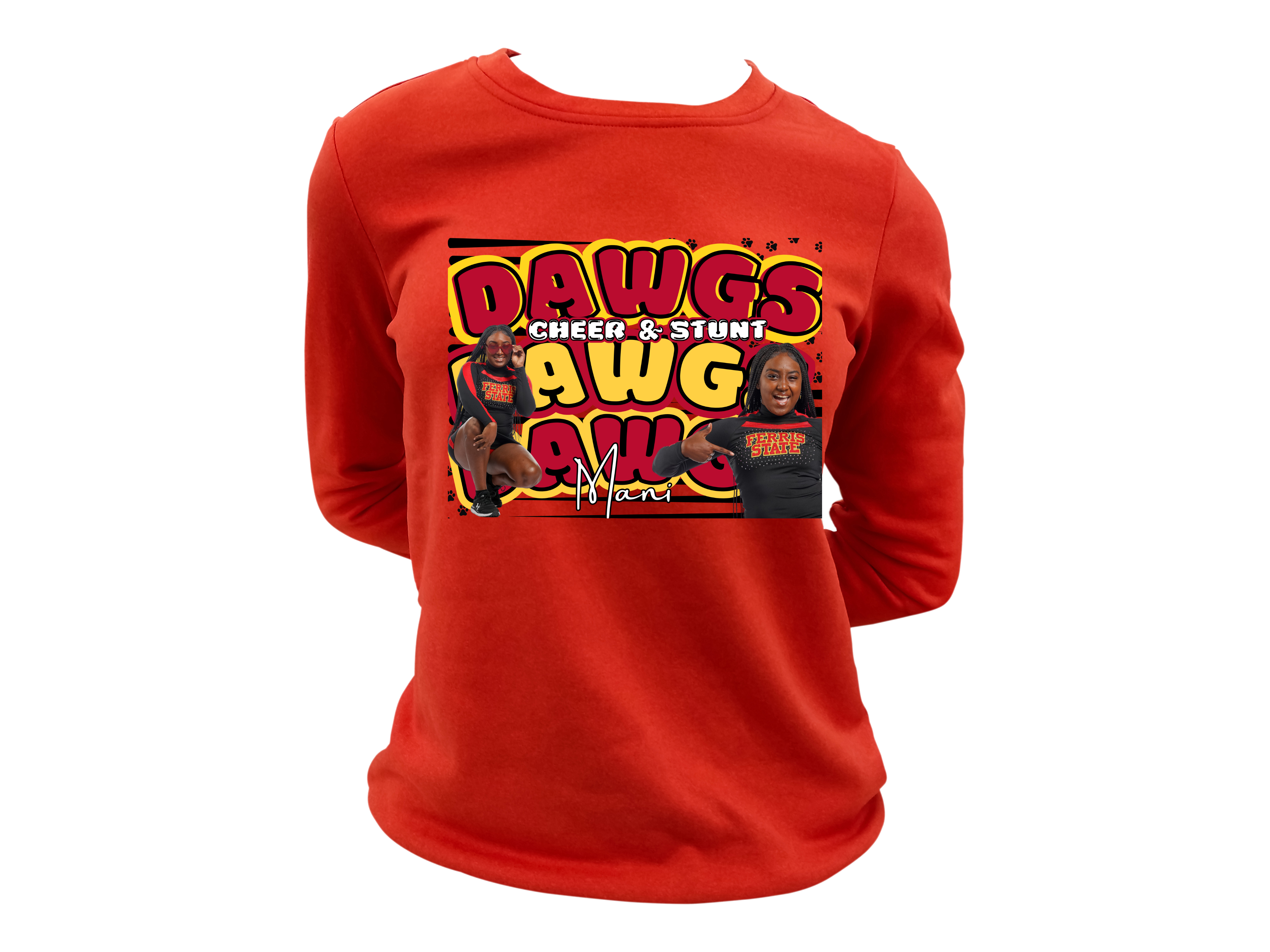 Aman’ni Merriewether - Red Crewneck