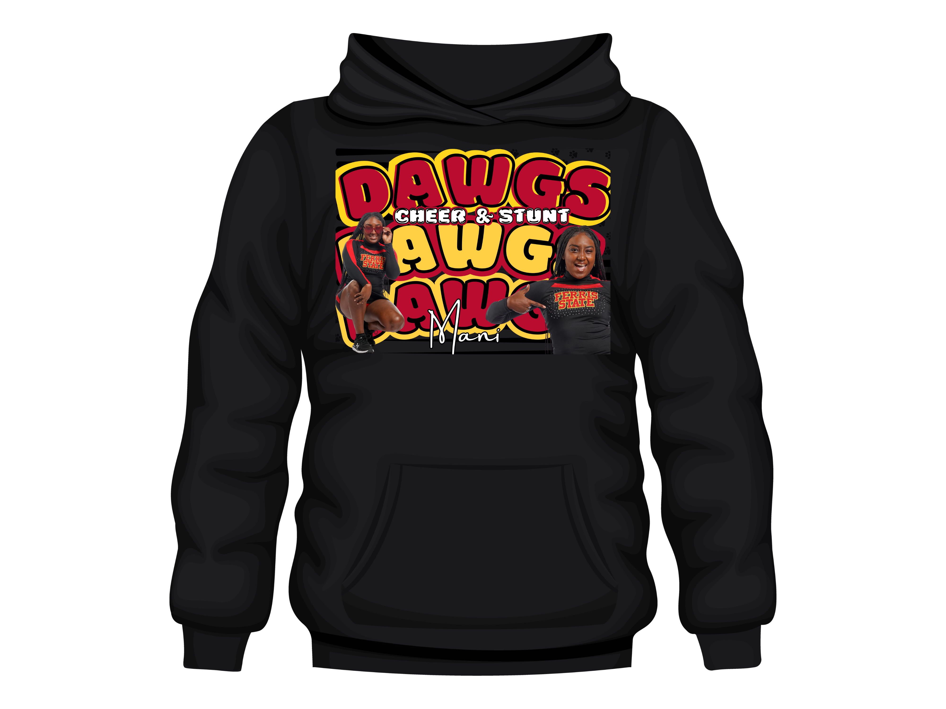 Aman’ni Merriewether  -  Black Hoodie