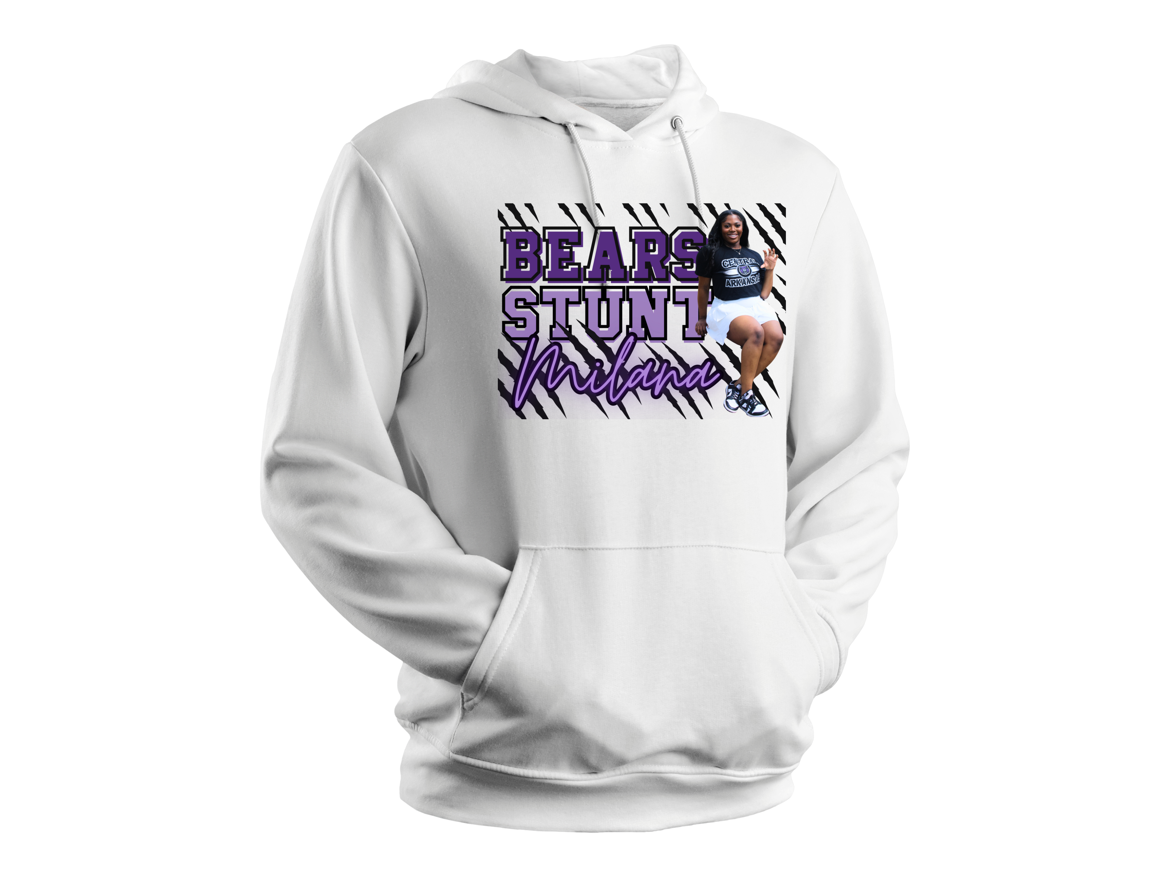 Milana Anderson -  Gray Hoodie