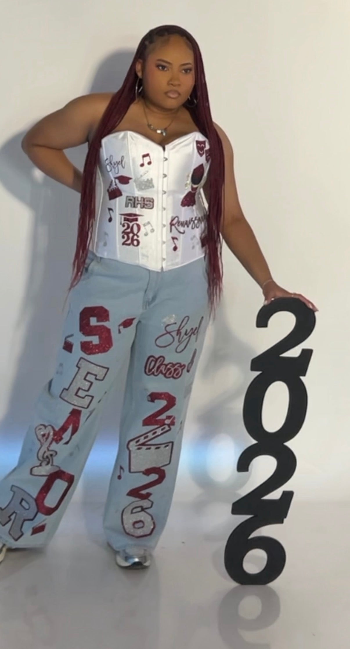 Custom “Senior” Babe Set