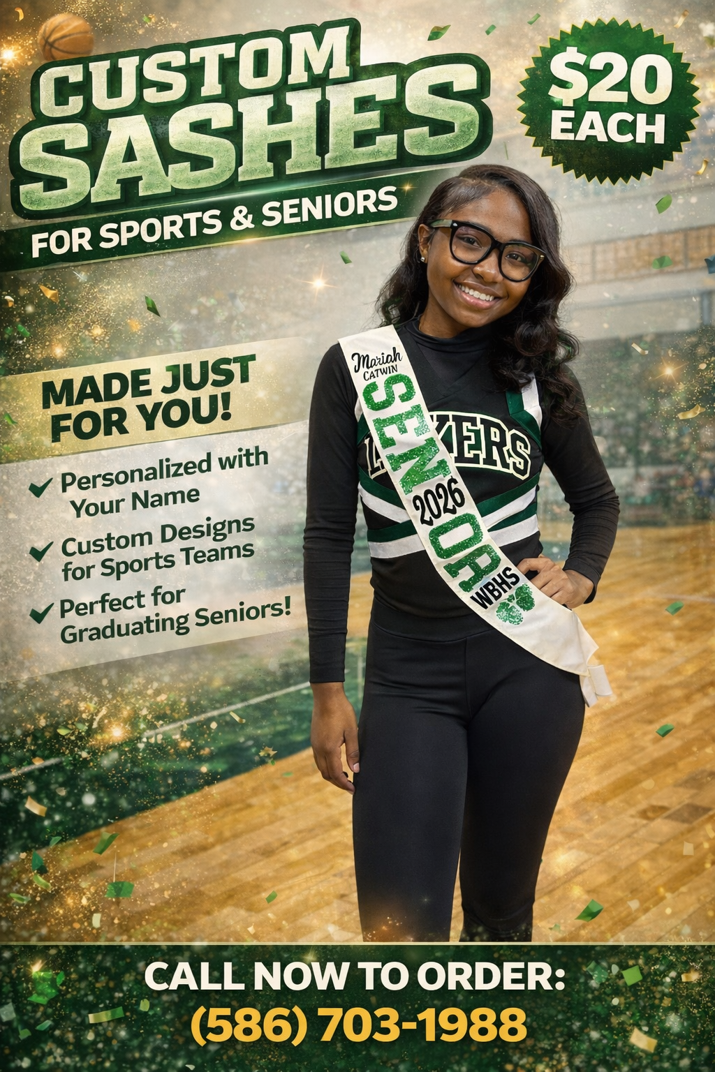 Senior sashes
