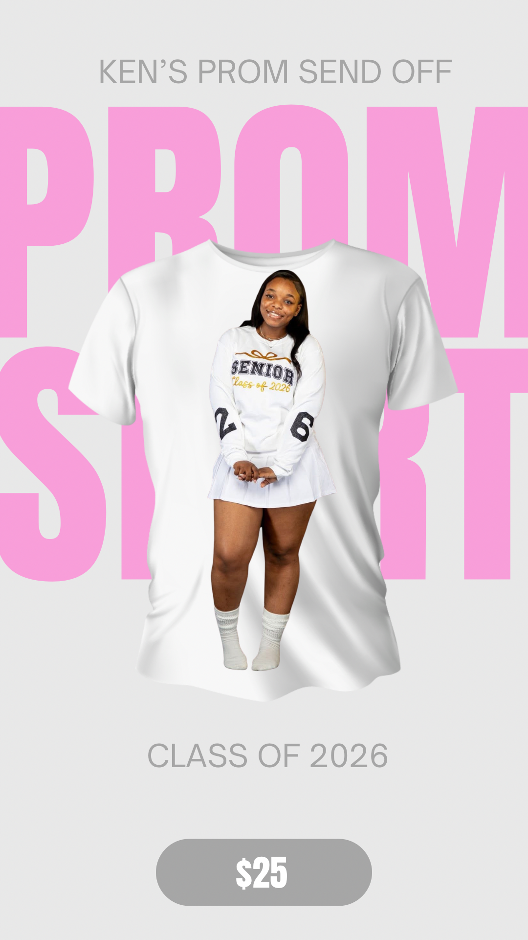 Ken’s Prom Shirt Kids Sizes