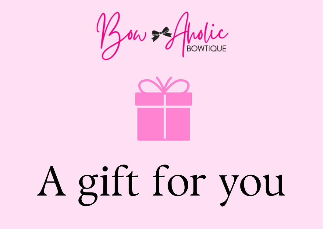 Bow-Aholic Bowtique Gift Card